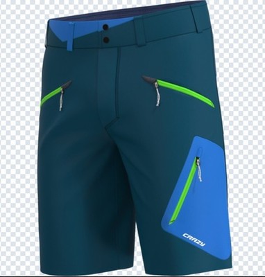 Crazy Idea Resolution Short Men Elastic Outdoor Shorts for Men Zenith