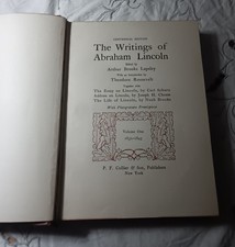 The Writings of Abraham Lincoln Volume 1, Centennial Edition 1832-43 Antique