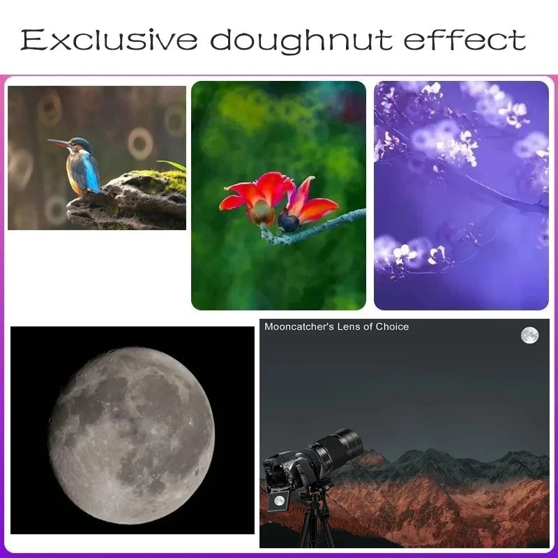 900mm F8 Manual Telephoto Reflex Lens for Canon Nikon Sony Mirrorless DSLR - Image 3 of 4