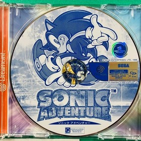 [Postcard included] [Disc in good condition] Dreamcast Sonic Adventure SEGA