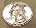 1955  Proof Quarter 90%   Blazing Mirrored Surfaces #601 - 10