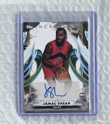 2024-25 Topps Inception Jamal Shead #RA-JS Auto RC