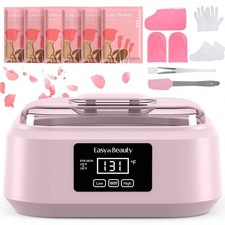 Paraffin Wax Bath 3000ml 6 Rose Wax Packs Hand Foot Spa Digital Warmer