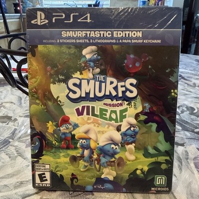The Smurfs Mission Vileaf - Smurftastic Edition - PS4 - Brand New | Factory Seal