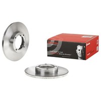 2X Brembo Bremsscheiben 236Mm Voll Vorne Passend FÜR Chevrolet Matiz Spark