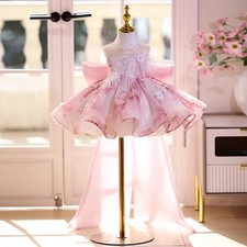 Luxury Party Dress Flower Girl Wedding Dress Toddler Pageant Dress Baby Gown