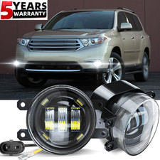 2026 NEW Front Fog Light Lamps with Bulbs LD RH For Toyota Highlander 2004-2007