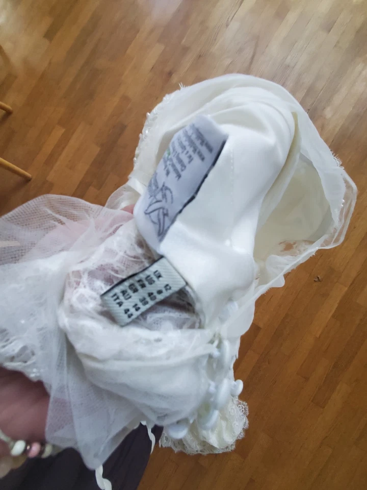 Vestido de novia Franssical talla 12 nuevo con etiquetas Foto 4 de 4