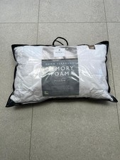 Image of Dorma Duck Down Surround Memory Foam Back Sleeper Pillow - RRP £48