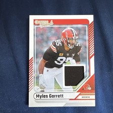 2024 Panini Donruss - #DTH-MGA Myles Garrett Donruss Threads Browns