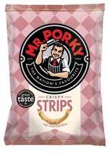 MR PORKY Crispy Strips – 14 x 35g Savoury Pork Snack Packs
