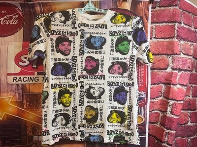 Boyz N The Hood All Over Print Ice Cube Mens Short Sleeve T Shirt Size XL