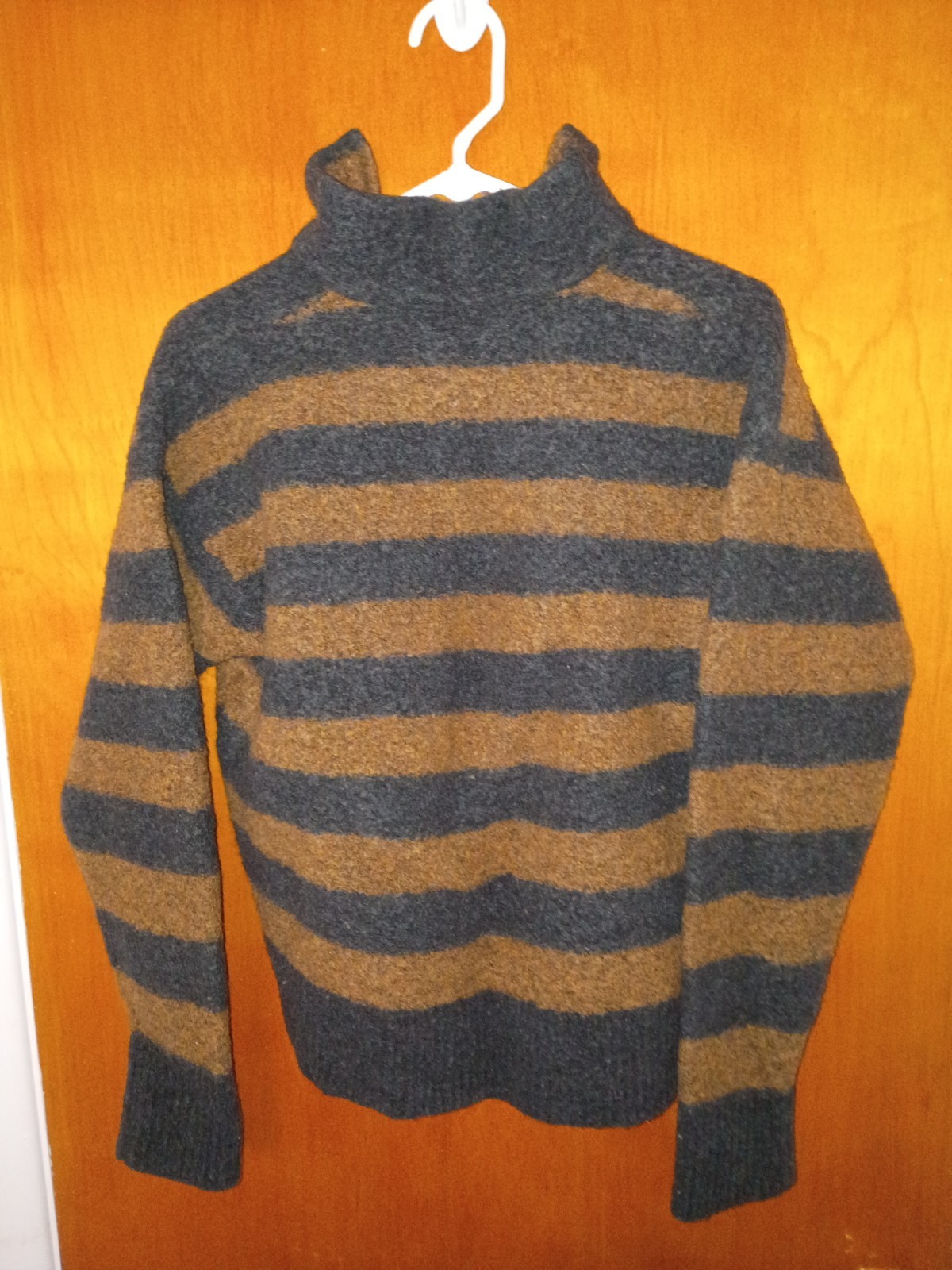 Robert Talbott Brown Wool Quarter Zip Sweater - W… - image 7