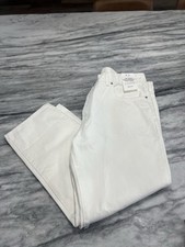 NWT Madewell Dean Easy Straight Crop Jeans women  s size 31