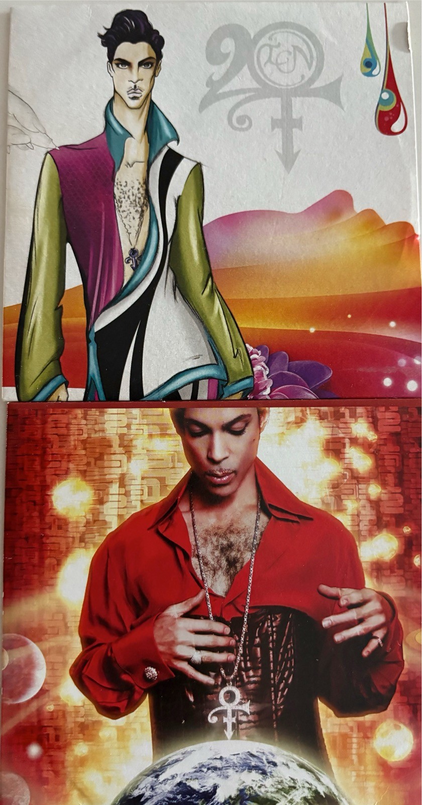 PRINCE - 20Ten/Planet Earth 2 x CD Cardsleeve *Promo* NPG Exc Cond!