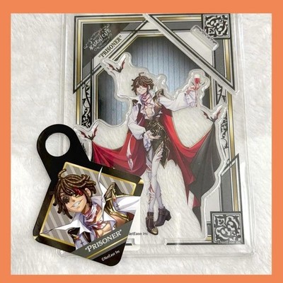 Identity V Luca Balsa Acrylic Stand & Drink Tag   NEW   Japan Exclusive