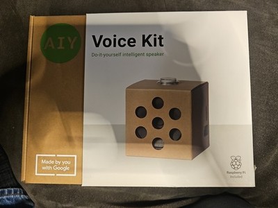 Google AIY Voice Kit 2.0 With Raspberry Pi Zero WH - New