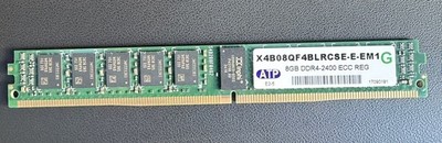ATP 8GB DDR4-2400 ECC Registered RDIMM PC4-19200 X4B08QF4BLRCSE-E-EM1G