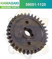 Kawasaki Original 1994-2005 KLR250 250R 300R Zahnrad, Leerlauf, 28T 59051-1120