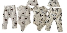 Disney Baby Winnie The Pooh And Mickey Mouse 3 Piece Outfits Size 3-6 Months