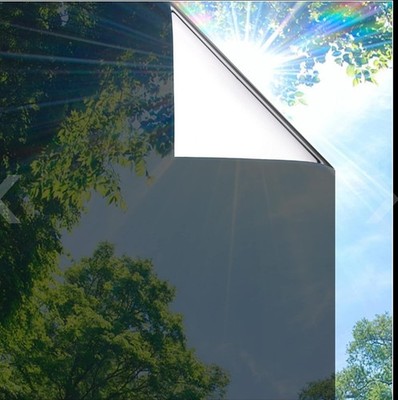 Einweg Fensterfolie Sichtschutz Reflektierend Anti UV Hitze Kontrolle Blocker Tönung Aufkleber