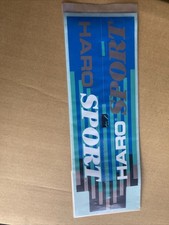 Haro Sport 1988 Decals Blk/blue Bmx Bike