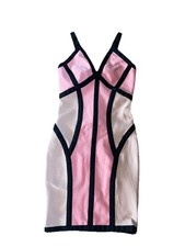 No Brand Color block Bandage Dress Size M