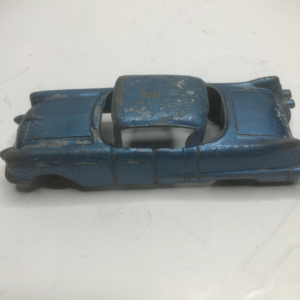 COCHE DE JUGUETE CADILLAC DIECAST STRUCTO 1 VINTAGE (AÑOS 50) AZUL 6 1/2" Foto 2 de 4