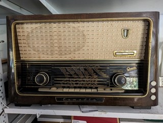 Vintage Radio Graetz Comedia 1950/60er Jahre Röhrenradio 50er 60er