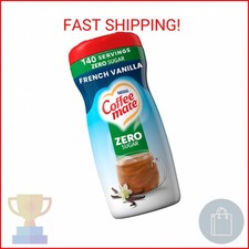 Coffee-mate French Vanilla, Sugar-Free Powdered Coffee Creamer, 10.2-Ounce Units