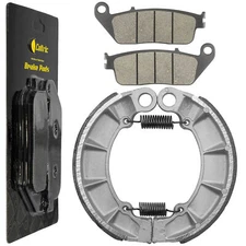 Front Rear Brake Pad Shoes for Honda VT750C2F VT750C2 VT750D Shadow Spirit 01-14