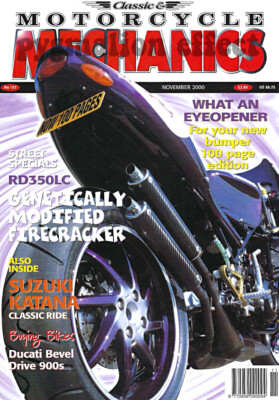 GSX1100 Katana TZ750 Yamaha RD350LC Cagiva Raptor CB1100R BMW R80GS Paris-Dakar