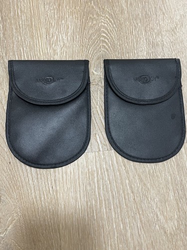2-Pack Farady RFID Signal Blocking Pouches For Key FOB And Cards - New Open Box - 第 1/4 張圖片