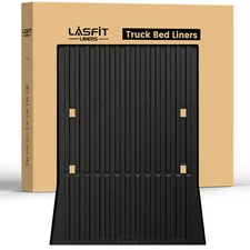 LASFIT Truck Bed Mat for Tesla Cybertruck 2024 2025 Heavy Duty Bed Liner Black