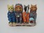 Vintage NASA Kennedy Space Center Astronaut Cats Figurine ...