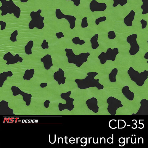 Wassertransferdruck Starterset klein Folie Film 4m x 50cm CD-35 Kuh Kuhflecken - Picture 4 of 9
