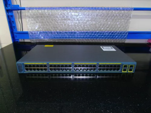 Cisco Catalyst 2960 Series  WS-C2960-48TC-S 48 Port Switch + 2 Combo Uplink Port