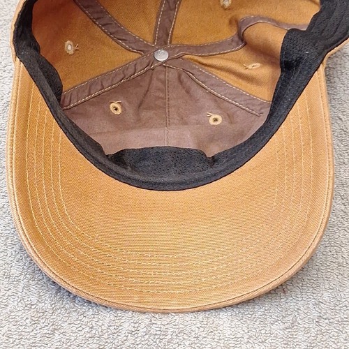 Cappello Berretto Carhartt Uomo Strap Back Marrone Tela Regolabile VEDI DESCRIZIONE - Foto 6 di 8