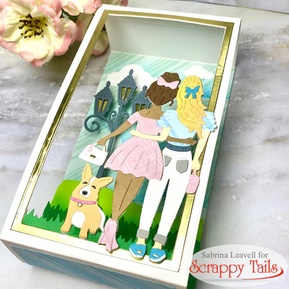 Girl Metal Cutting Dies Scrapbooking Paper Crafts Embossing Stencils Template