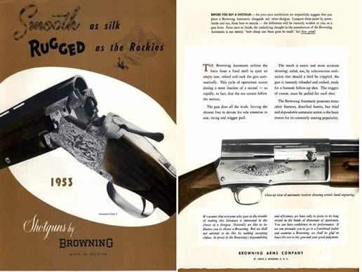 Browning 1953 Max 83% Daily bargain sale OFF FN Catalog Liege Shotguns