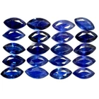 Wholesale Lot 5x2.5mm to 8x4mm Marquise Cut Natural Blue Sapphire Calibrated Gem