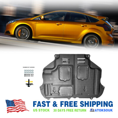 Front Skid Plate For Ford Focus ST 2013-2018 Impact Resistant Engine Guard Cover