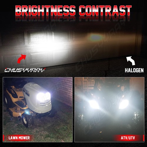 6 VOLT LED BULB LIGHT P15D-25-3 Hi/Lo Motorcycle Scooter ATV Moped Headlight - Bild 5 von 12