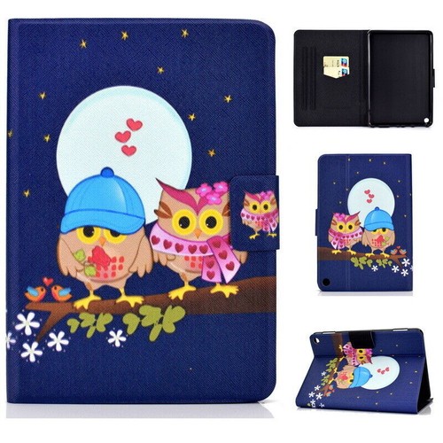 For Amazon Fire Max 11 2023 Tablet Case Pattern PU Leather Protective Flip Cover - Picture 15 of 67