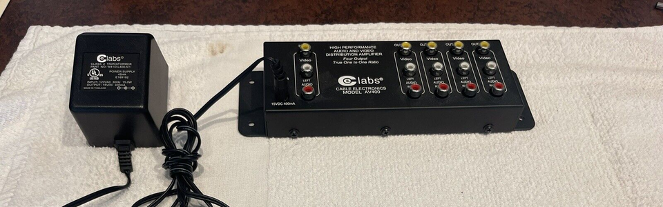 CE Labs Model AV400 High Performance Audio and Video Distribution ...