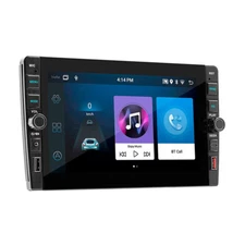 9" Android Mirror HD Touchscreen Double Din 32GB GPS Navi WiFi Radio GPS CarPlay