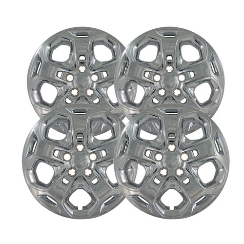 4 New 2010 11 2012 Ford Fusion 17" CHROME Wheel Covers Full Rim hubcaps