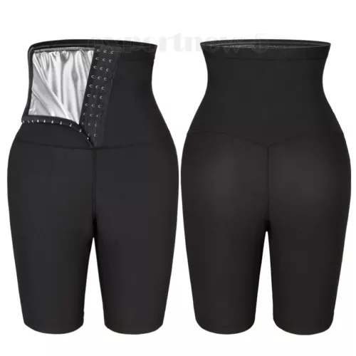 Sauna Leggings für Damen Jogginghose High Waist Kompressionsshorts Abnehmen Hot - Bild 28 von 43