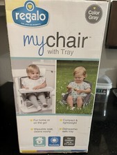 Regalo My Chair 2-in-1 Portable Travel Booster Seat  Activity Chair, Bonus Kit