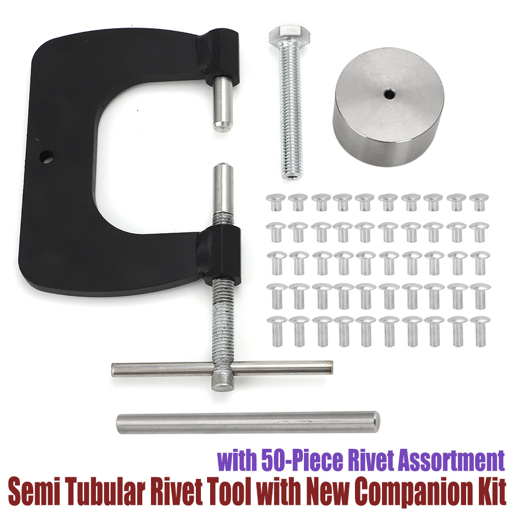 Semi Tubular Rivet Tool Restoration Set For Tonka Pinball Coleman Repair Kit US